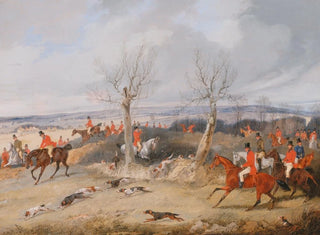 Scène di caccia in piena corsa - Henry Thomas Alken — vista dell’opera