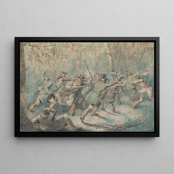 Henry Thomas Alken - Poachers Surprised.webp