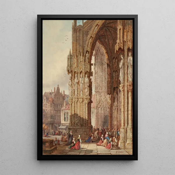 Henry Thomas Schafer - Regensburg Cathedral of St Peter Germany.webp