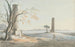 Vestiges del tempio di Giove Olympico con vista su Ortygie Syracuse - Henry Tresham — vista dell’opera