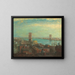 Ponte di Brooklyn - Henry Ward Ranger — quadro incorniciato alla parete