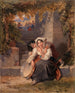 Il suonatore di tamburello - Henry William — vista dell’opera