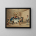 Una lunga storia - Henry William Bunbury — quadro incorniciato alla parete