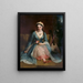 Una giovane donna greca - Henry William Pickersgill — quadro incorniciato alla parete