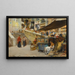 Sulle scale del Rialto Venezia - Henry Woods — quadro incorniciato alla parete