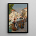 San Trovaso Venezia - Henry Woods — quadro incorniciato alla parete