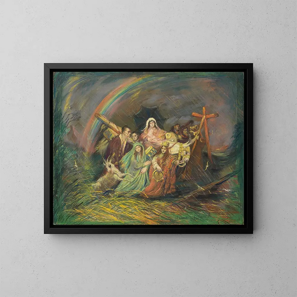 Gitanes - Henry de Groux — quadro incorniciato alla parete