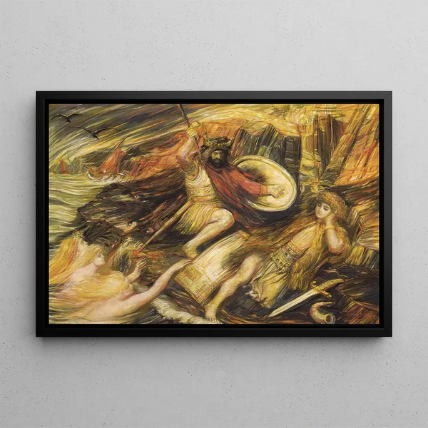 Henry de Groux - La mort de Siegfried.webp