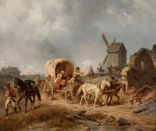 Convoi dei feriti - Henryk Pillati — vista dell’opera