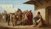 Scène orientale, vendita di cavalli - Henryk Pillati — vista dell’opera