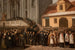 Funerali delle cinque vittime della manifestazione del 1861 a Varsavia - Henryk Pillati — vista dell’opera