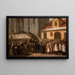 Funerali delle cinque vittime della manifestazione del 1861 a Varsavia - Henryk Pillati — quadro incorniciato alla parete
