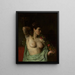 Maenad, donna semi - nuda - Henryk Pitkowski — quadro incorniciato alla parete