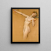 Studio di bacchante per il mattino vintage - Herbert James Draper — quadro incorniciato alla parete
