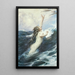 Poisson volant - Herbert James Draper — quadro incorniciato alla parete