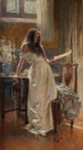 Va belle rose dis-lui qu'elle perd son temps et le mien - Herbert James Draper — vista dell’opera