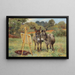 Gli improbabili intenditori - Herbert William Weekes — quadro incorniciato alla parete