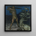 Ercole e l'Hidra - Franz von Stuck — quadro incorniciato alla parete