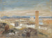 Un campanile parmi le rovine - Hercules Brabazon Brabazon — vista dell’opera