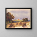 Un campo di mais al tramonto - Hercules Brabazon Brabazon — quadro incorniciato alla parete