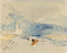 Un paesaggio con montagne e un ruscello - Hercules Brabazon Brabazon — vista dell’opera