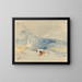 Un paesaggio con montagne e un ruscello - Hercules Brabazon Brabazon — quadro incorniciato alla parete
