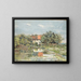 Chiuso in estate - Herman Bogaert — quadro incorniciato alla parete