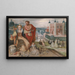 Allégorie della cupidità - Herman Hahn — quadro incorniciato alla parete
