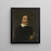 Ritratto di un uomo - Herman Meynderts Doncker — quadro incorniciato alla parete