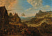 Paesaggio del Reno con una festa di paese - Herman Saftleven — vista dell’opera