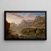 Paesaggio - Herman Saftleven — quadro incorniciato alla parete