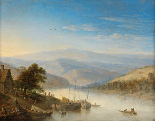 Herman Saftleven - View of the Rhine River near Andernach.webp