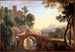Paesaggio italiano con ponte - Herman van Swanevelt — vista dell’opera