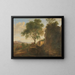 Paesaggio italiano - Herman van Swanevelt — quadro incorniciato alla parete