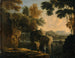 Cascata con pescatori - Herman van Swanevelt — vista dell’opera