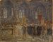 Processione davanti a una chiesa - Hermann Braun — vista dell’opera