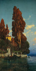 Un lago italiano - Hermann David Salomon Corrodi — vista dell’opera