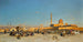 Una vista panoramica del Cairo - Hermann David Salomon Corrodi — vista dell’opera