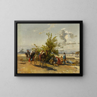 Hermann David Salomon Corrodi - Encampment.webp