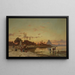 sulle rive del Nilo - Hermann David Salomon Corrodi — quadro incorniciato alla parete