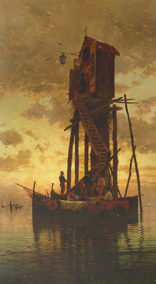 Hermann David Salomon Corrodi - Tending to the shrine.webp