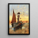Venise, une prière à Chioggia - Hermann David Salomon Corrodi — quadro incorniciato alla parete