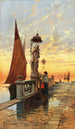 Venise, une prière à Chioggia - Hermann David Salomon Corrodi — vista dell’opera