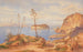 Vista dell'isola di Nisida nel golfo di Pozzuoli - Hermann David Salomon Corrodi — vista dell’opera