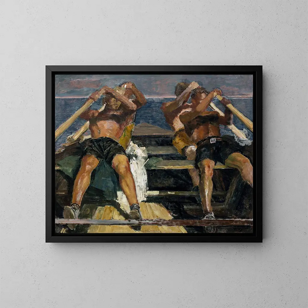 I rematori - Hermann Groeber — quadro incorniciato alla parete