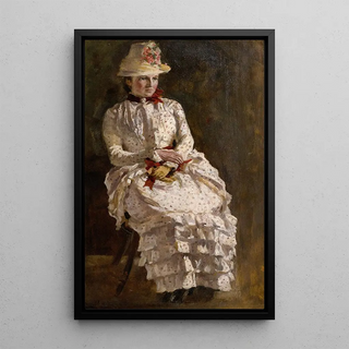 Hermann Groeber - Frau im Sommerkleid.webp