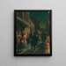 Luna nuova - Hermann Junker — quadro incorniciato alla parete