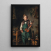 L'atelier del costruttore di strumenti - Hermann Kern — quadro incorniciato alla parete