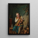 Le luthier - Hermann Kern — quadro incorniciato alla parete