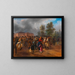 Partenza dei volontari viennesi nel 1849 - Hermann Kowalski — quadro incorniciato alla parete